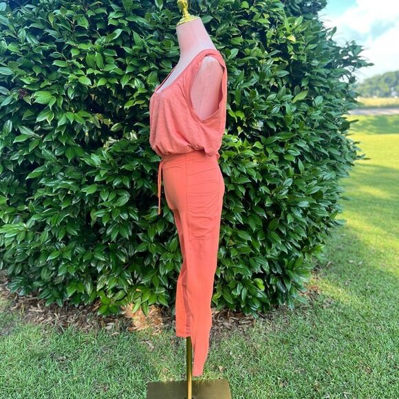 Free People Movement Off to the Races Sleeveless Jumpsuit, Copper, Medium. NWOT! - Picture 13 of 16